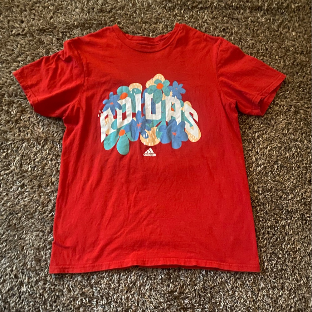 Addis’s tee shirt